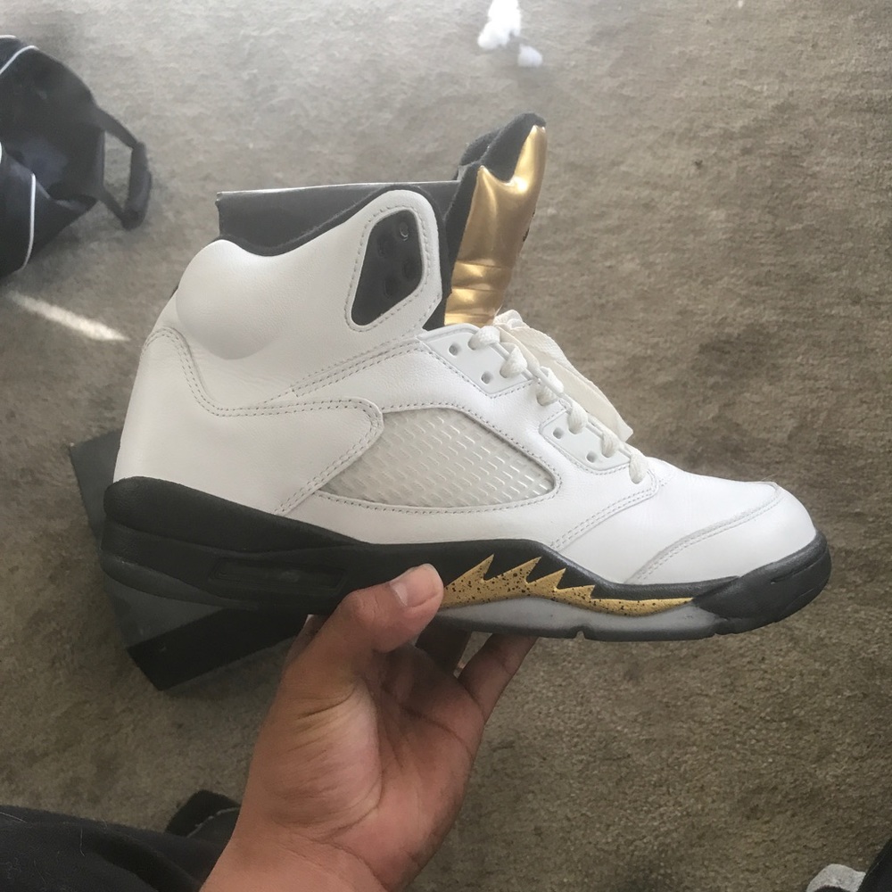 Air Jordan 5 Olympic golds good condition - Picture 1 of 6